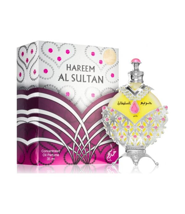 Hareem Al Sultan Silver Oil by Khadlaj 35ml Perfume Oil Perfumeo