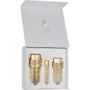 Musamam White Intense Gift Set + Hairmist by Lattafa 100ml + 12ml Perfumeo