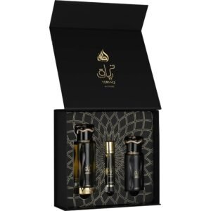 Teriaq Intense Gift Set + Hairmist by Lattafa 100ml + 12ml Perfumeo