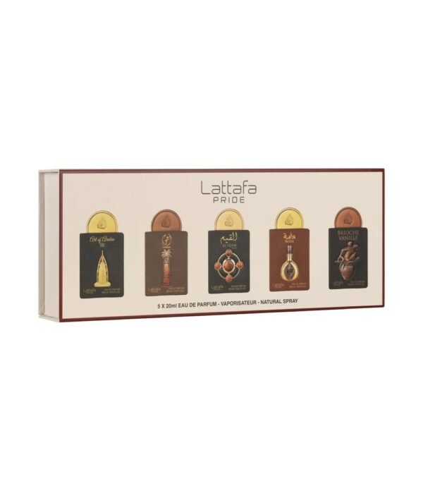 Pride No.4 Gift Set by Lattafa 5X20ml EDP Perfumeo