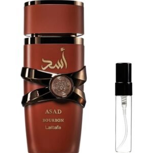 Asad Bourbon Sample by Lattafa 2ml EDP Perfumeo