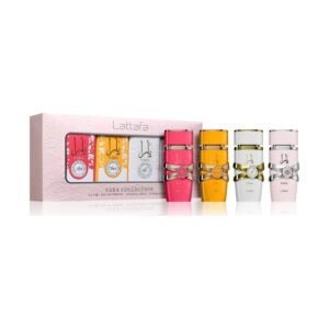 Yara Collection Set by Lattafa 4x 5ml Perfumeo