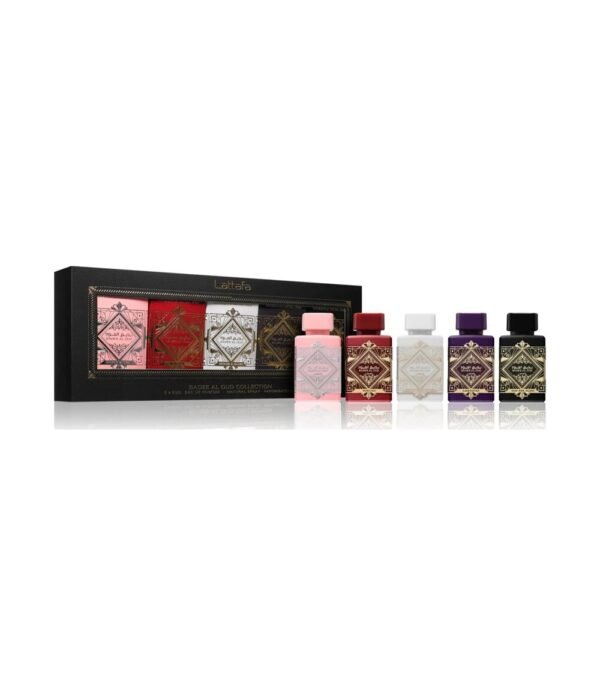 norm-9762 Badee Al Oud Collection Set by Lattafa 5x 5ml Perfumeo