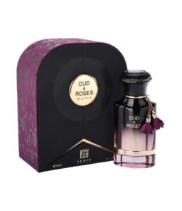 Oud and Roses by Ahmed Al Maghribi 60ml eau de parfum bottle
