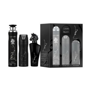 Maahir Black Edition Gift Set by Lattafa Perfumeo