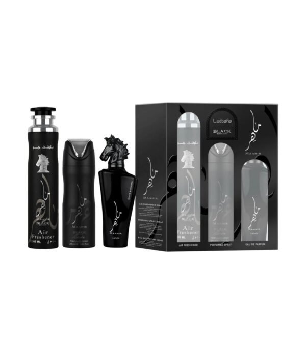 norm-9924 Maahir Black Edition Gift Set by Lattafa Perfumeo