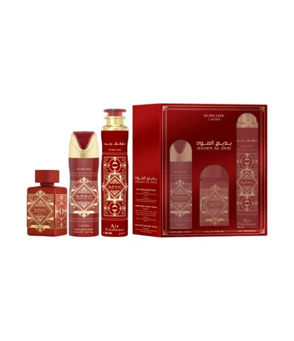 norm-9930 Badee Al Oud Sublime Gift Set by Lattafa Perfumeo