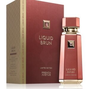 Liquid Brun Limited Edition by French Avenue 150ml Extrait De Parfum bottle and box