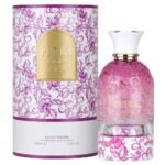 Petra Viola by Lattafa 100ml Eau De Parfum bottle and box
