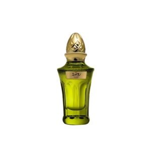 Rawdha by Ahmed Al Maghribi 50ml Eau De Parfum green glass bottle with gold cap