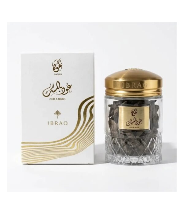 Oud & Musk Incense by Ibrahim Al Qurashi
