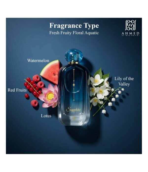 Sapphire by Ahmed Al Maghribi 100ml Eau de Parfum