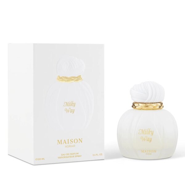 Milky_Way_Maison_Asrar_Perfume_White_Background_Bottle_Box Milky Way by Maison Asrar 100ml Eau De Parfum