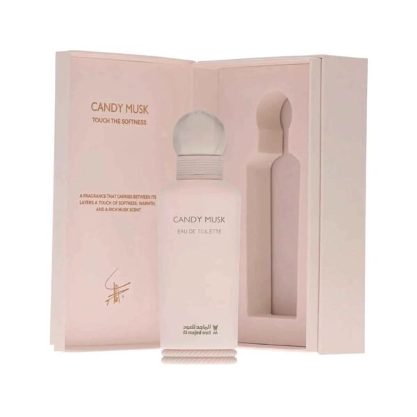 Candy Musk by Al Majed Oud 150ml EDT box and bottle - Perfumeo