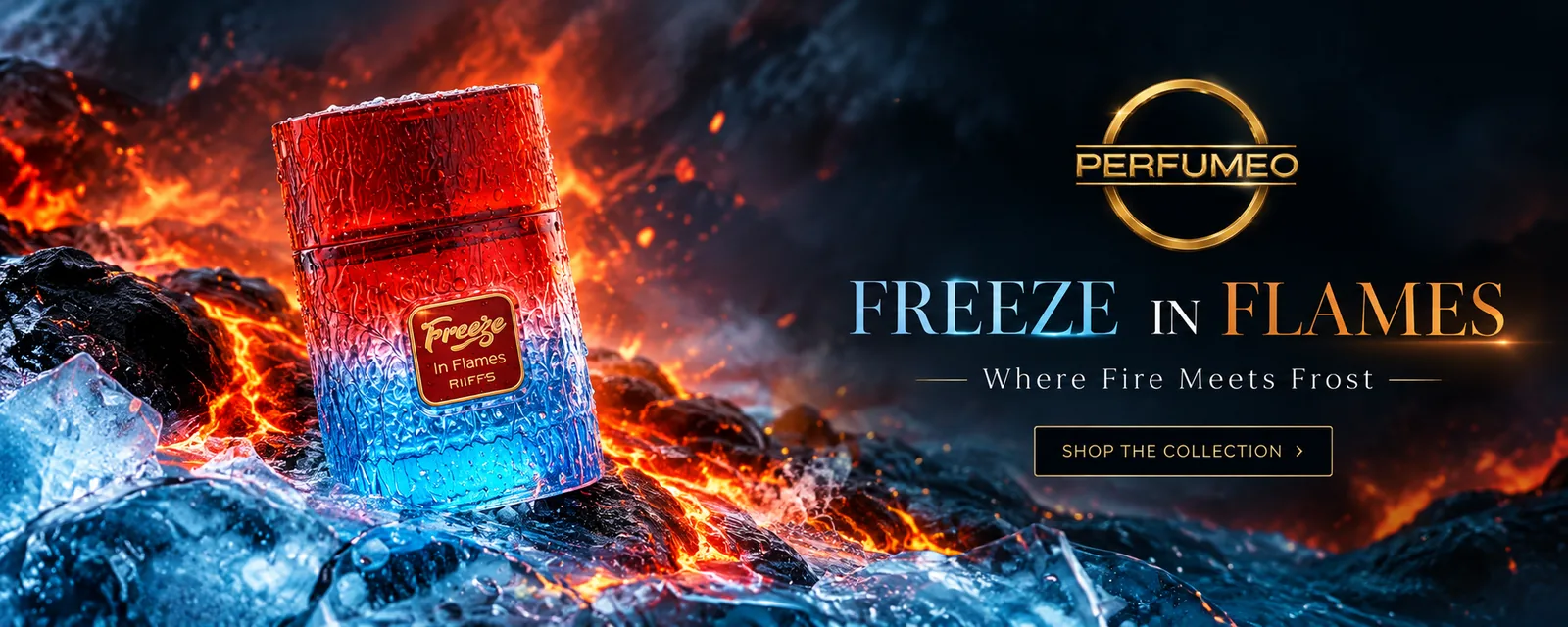 Freeze In Flames by Riiffs 100ml Extrait De Parfum – Where Fire Meets Frost