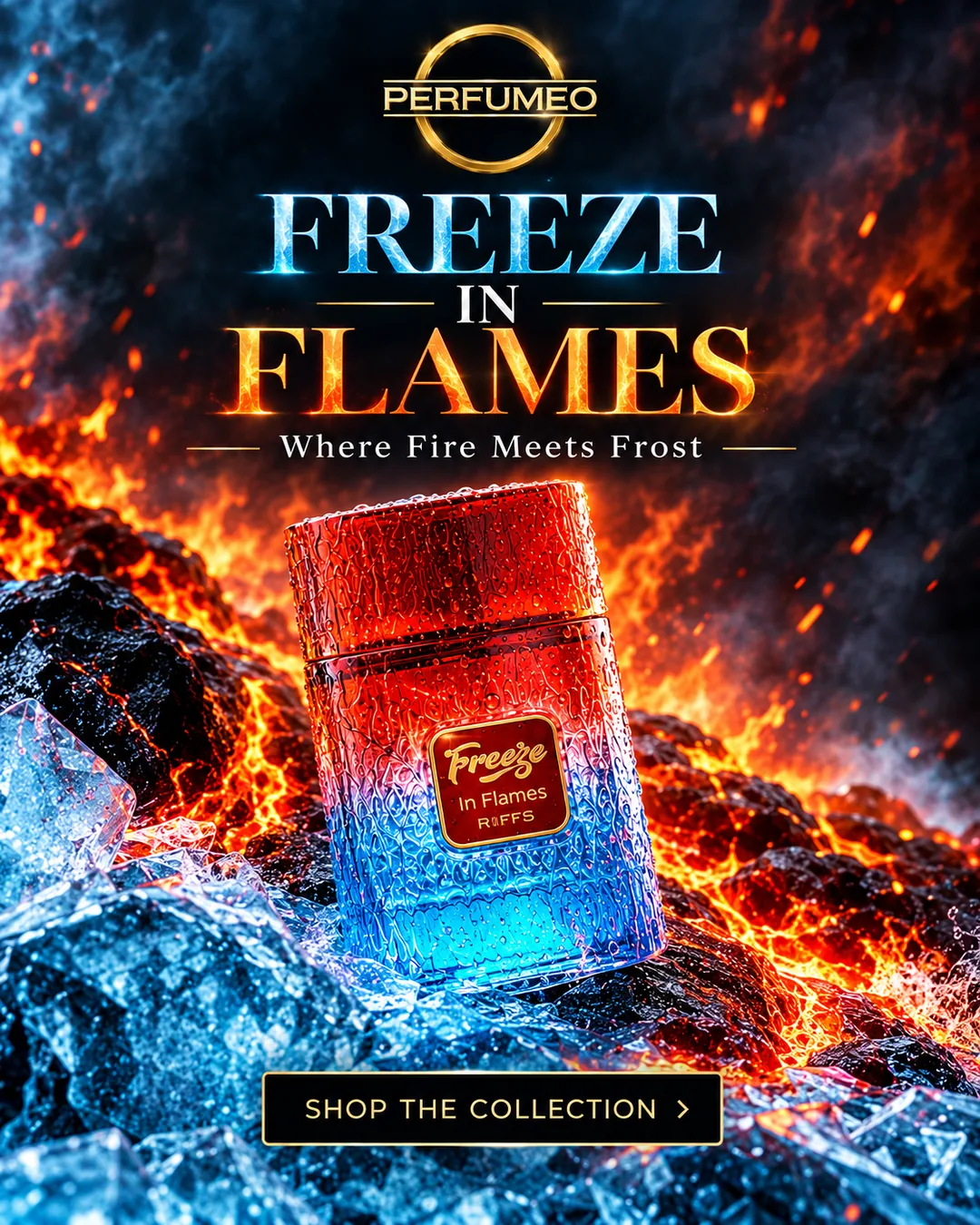 Freeze In Flames by Riiffs 100ml Extrait De Parfum – Where Fire Meets Frost