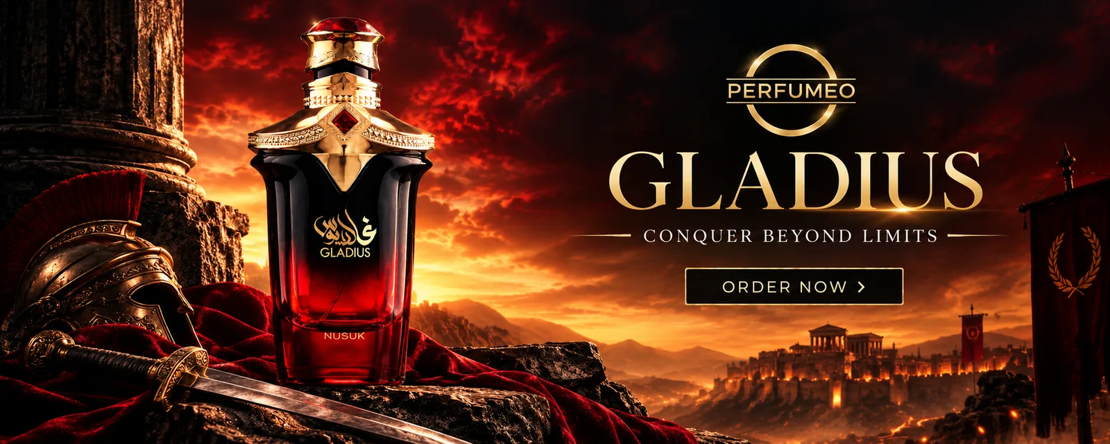 Gladius by Nusuk 100ml Eau De Parfum – Conquer Beyond Limits
