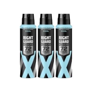 Right Guard Xtreme Cool 72H Anti-Perspirant Deodorant 150ml 3-Pack