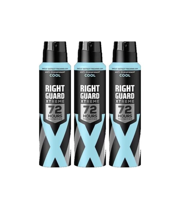 right-guard-xtreme-cool-72h-anti-perspirant-150ml-3-pack-0 Right Guard Xtreme Cool 72H Anti-Perspirant Deodorant 150ml 3-Pack