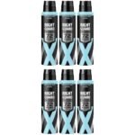 Right Guard Xtreme Cool 72H Anti-Perspirant Deodorant 150ml 6-Pack