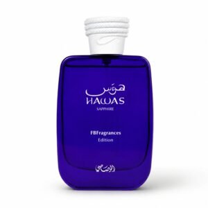 Hawas Sapphire by Rasasi 100ml Eau de Parfum bottle