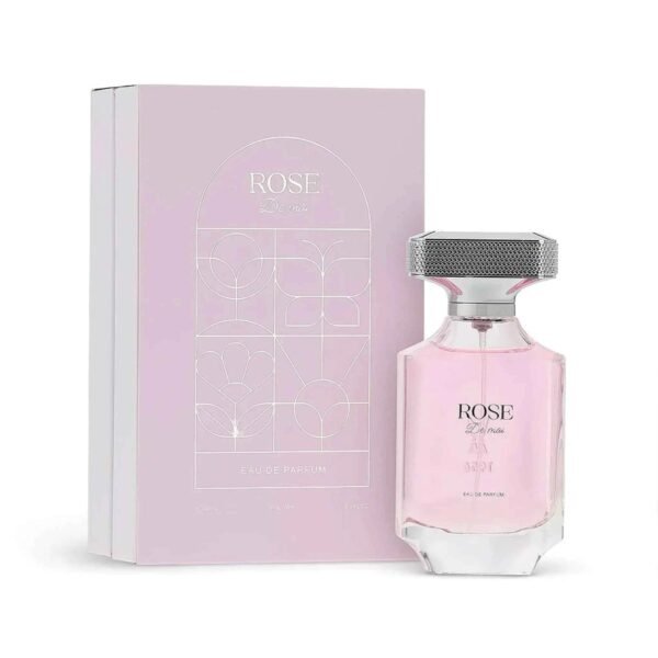 Rose De Mai by Al Majed Oud 100ml EDP box and bottle - Perfumeo