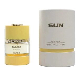 Sun by Al Majed Oud 75ml EDP box and bottle - Perfumeo