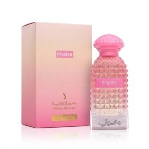 Pinklish by Dkhoon Emirates 100ml eau de parfum, bottle with its carton