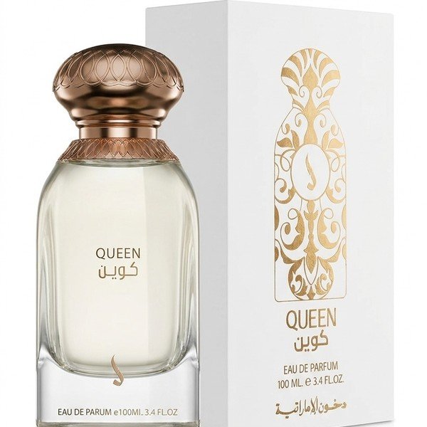 Queen by Dkhoon Emirates 100ml eau de parfum, bottle with its carton