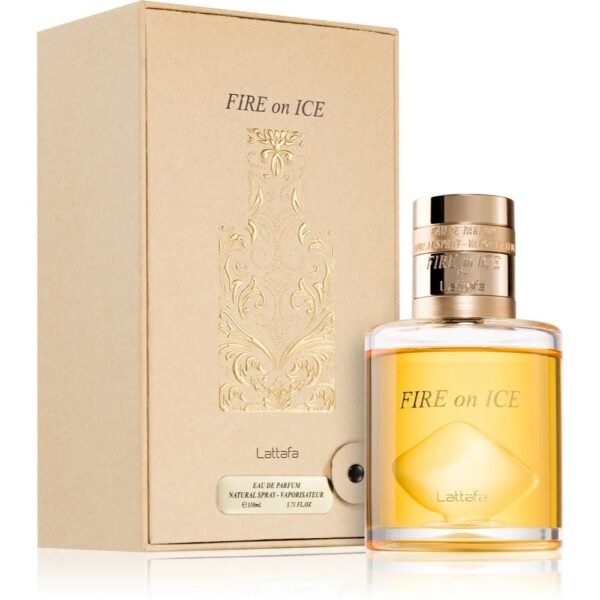 Fire On Ice by Lattafa 110ml Eau De Parfum with Box