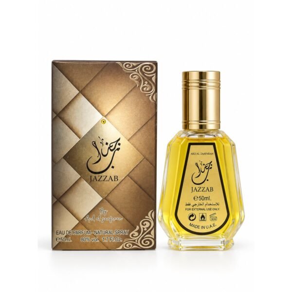 jazzab-gold-ard-al-zaafaran-50ml-eau-de-parfum Jazzab Gold by Ard Al Zaafaran 50ml Eau De Parfum with box