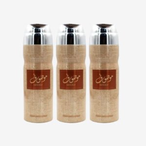 Mousuf by Ard Al Zaafaran 200ml Body Spray 3 pack