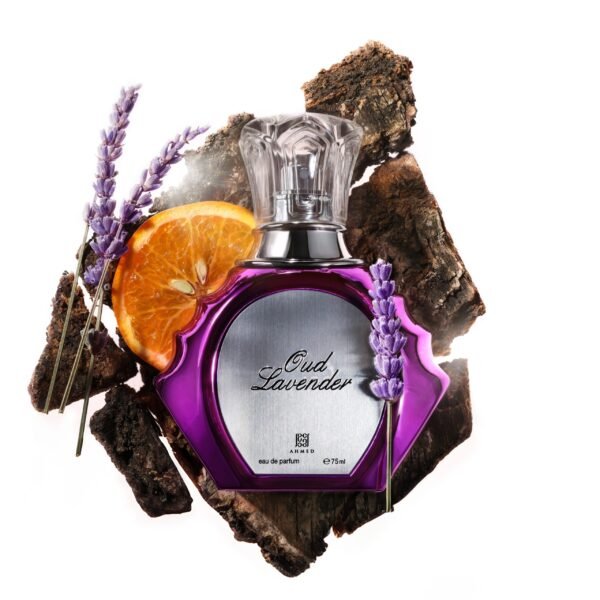 Oud Lavender by Ahmed Al Maghribi 75ml Eau De Parfum with lavender and agarwood